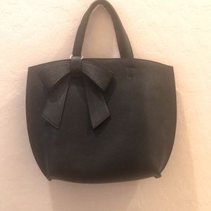 Black FSU leather boutique Purse.